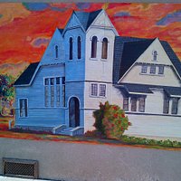 Beautiful Tile Painting Congregational Community Church in Celebrating 125 Years