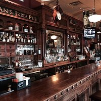 Bar area Keegan's Irish Pub