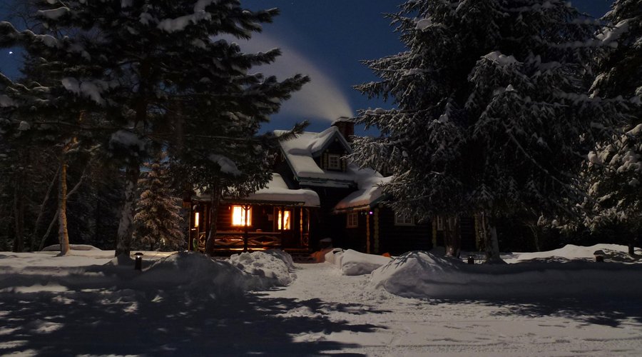 le Grand Camp by night