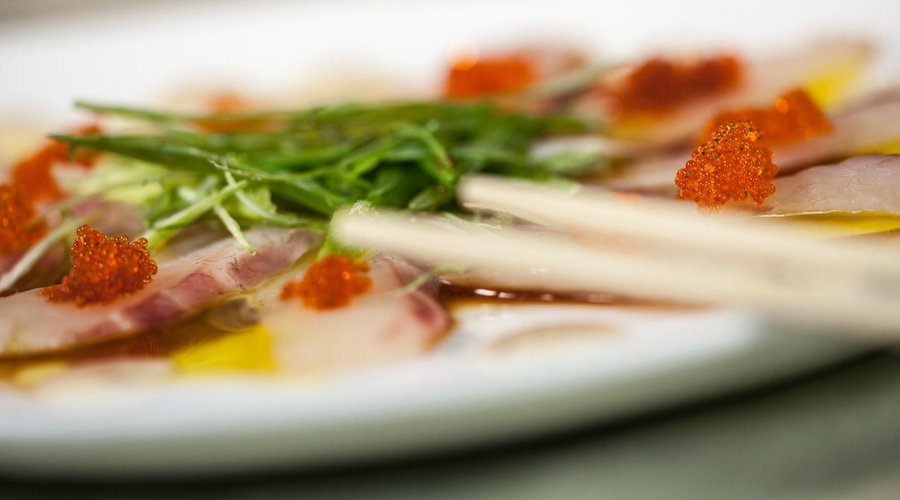 carpaccio di branzino