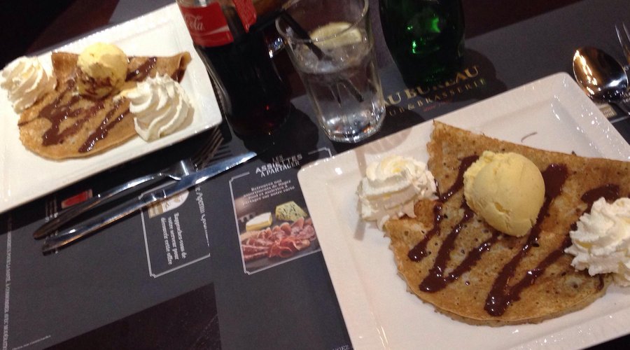 Petite crêpe gourmande pour le goûter 
Accueil très sympa et joli cadre 
Je recommande vivemen