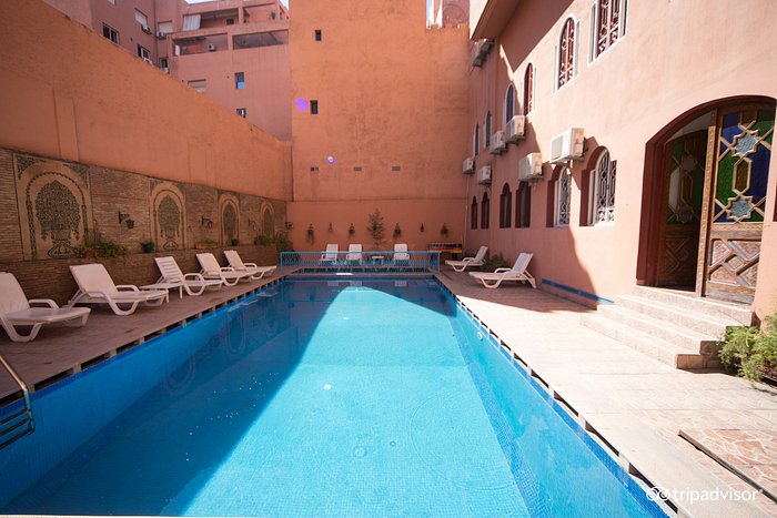 The Pool at the Moroccan House Hotel