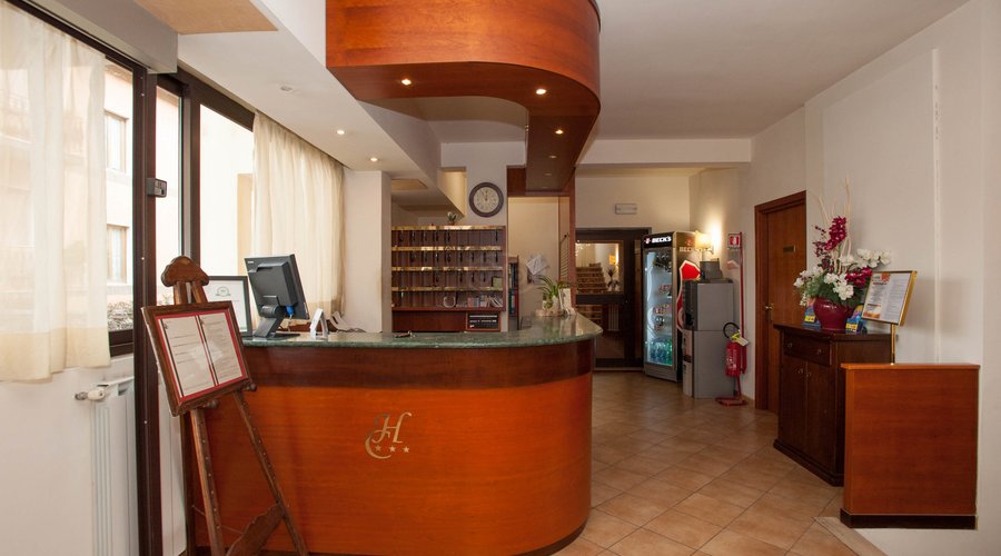 Front Desk at the Hotel Cassia