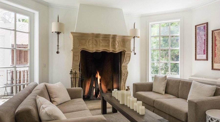 Lobby Fireplace