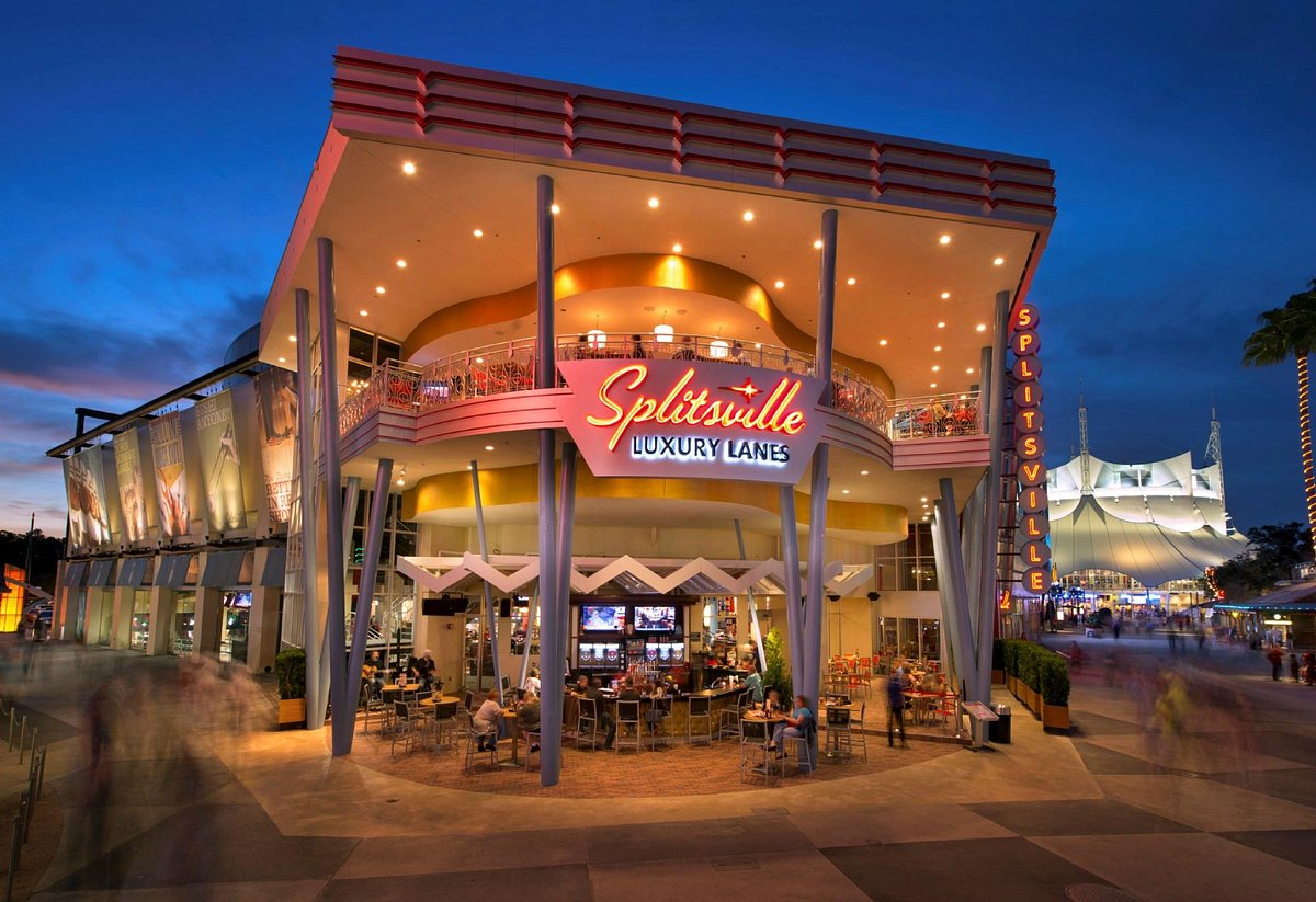 Splitsville Luxury Lanes - Bowling Alley in Disney Springs Orlando