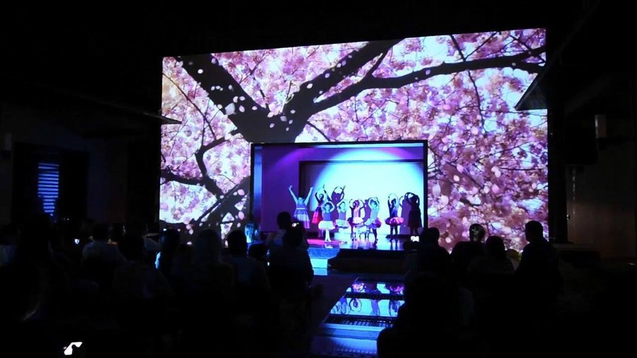 Videomapping para eventos nocturnos Foto: Freddy Barbosa