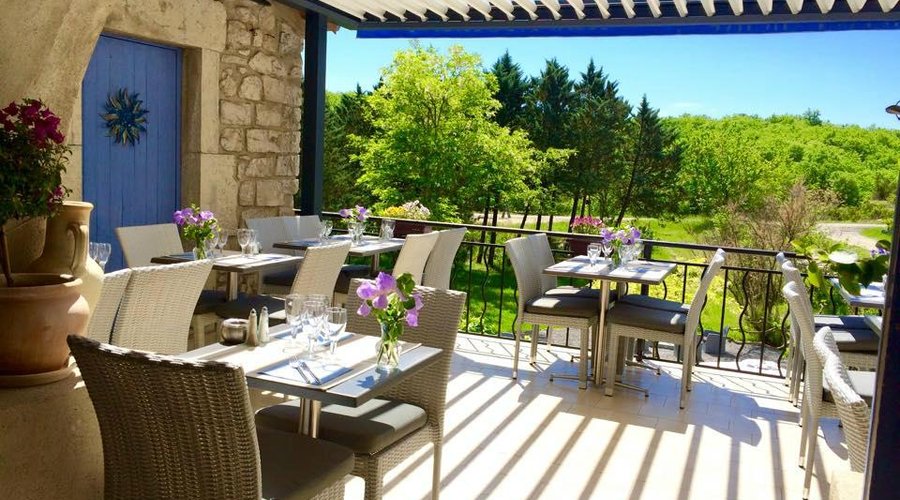 La nouvelle terrasse du restaurant