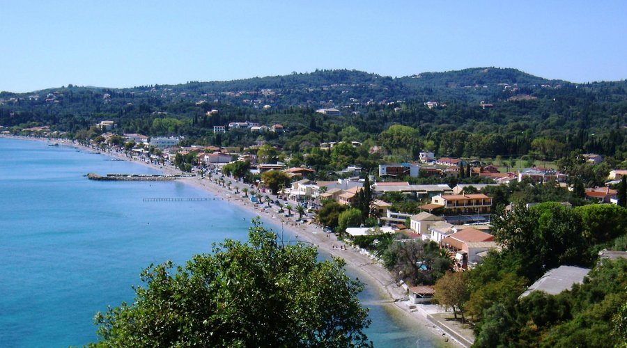 View  of  Pyrgi - Ypsos.