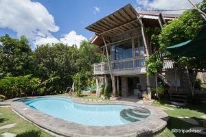 Amarela Resort in Panglao Island, image may contain: Villa, Housing, Resort, Hotel