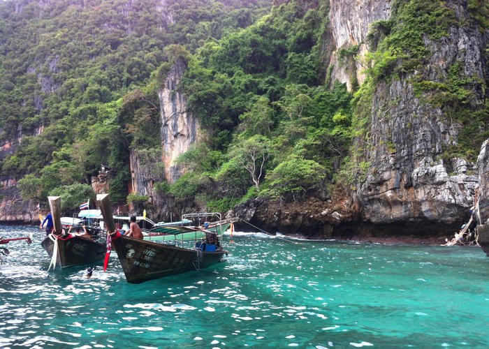 The back way into Maya Bay