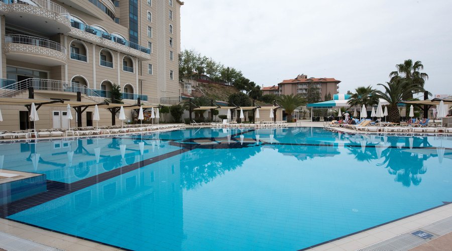 The Pool at the Hotel Sultan of Side