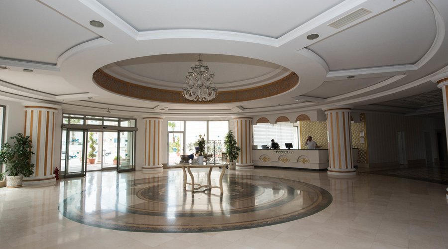 Lobby at the Hotel Sultan of Side