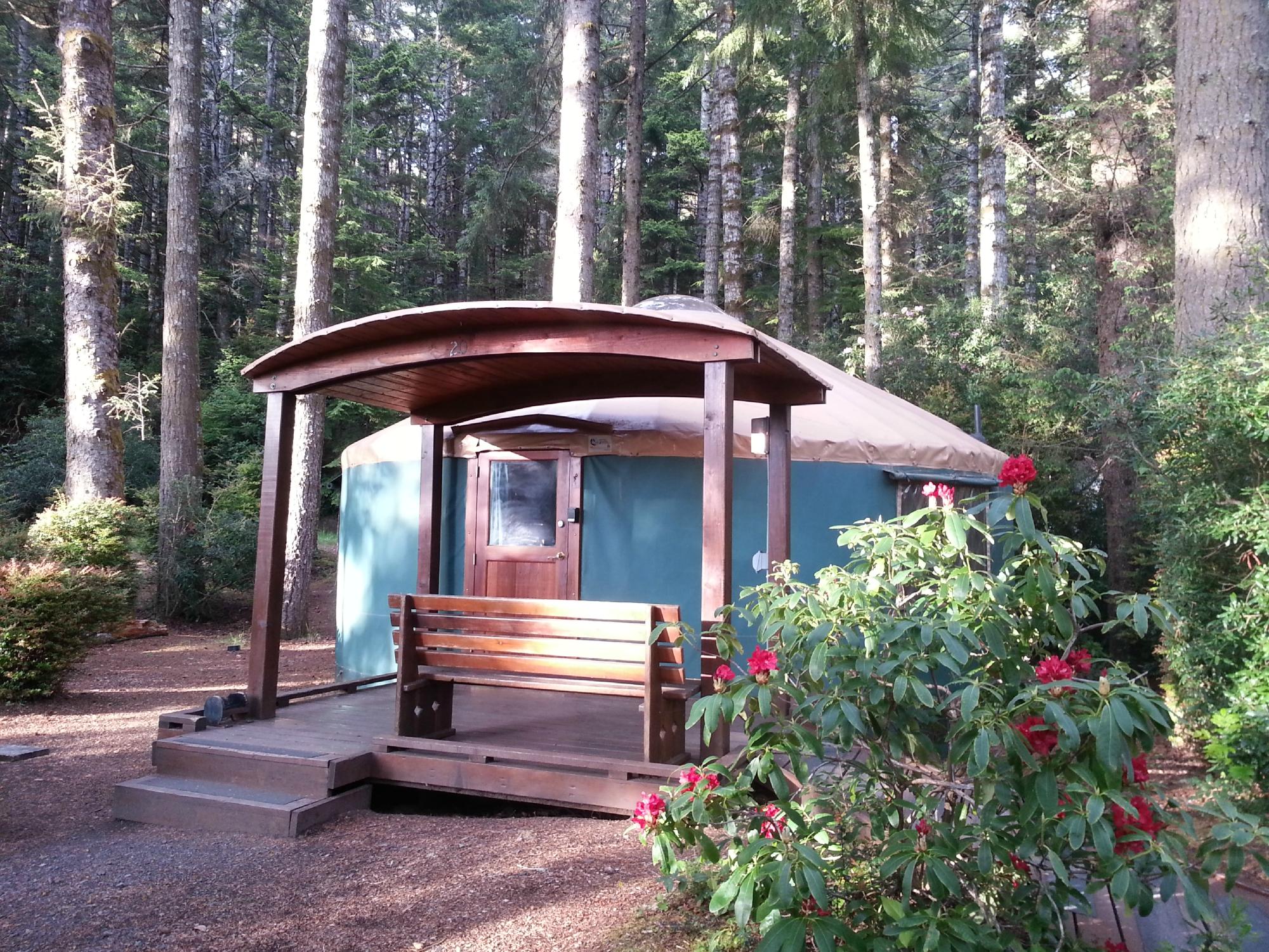 UMPQUA LIGHTHOUSE STATE PARK YURTS - Updated 2021 Campground Reviews ...