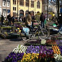 Bloemenmarkt Janskerkhof Utrecht