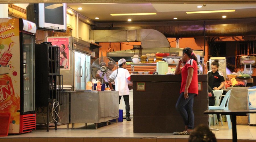Busy kitchen