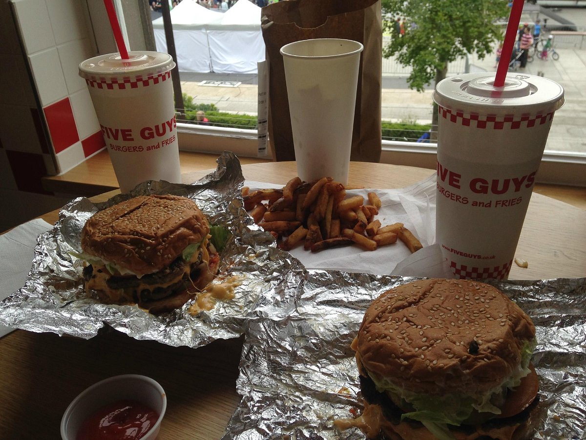 FIVE GUYS NOTTINGHAM Commander en ligne Menu, Prix & Réservations Tripadvisor