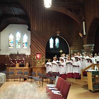 Beautiful church and welcoming congregation.