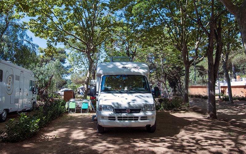 Plot area 2 camping Santa Elena