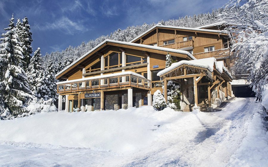 Extérieur alpen roc - hiver