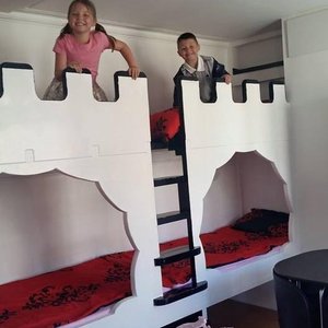 Smiles all around our room