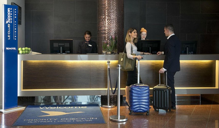 Hotel reception