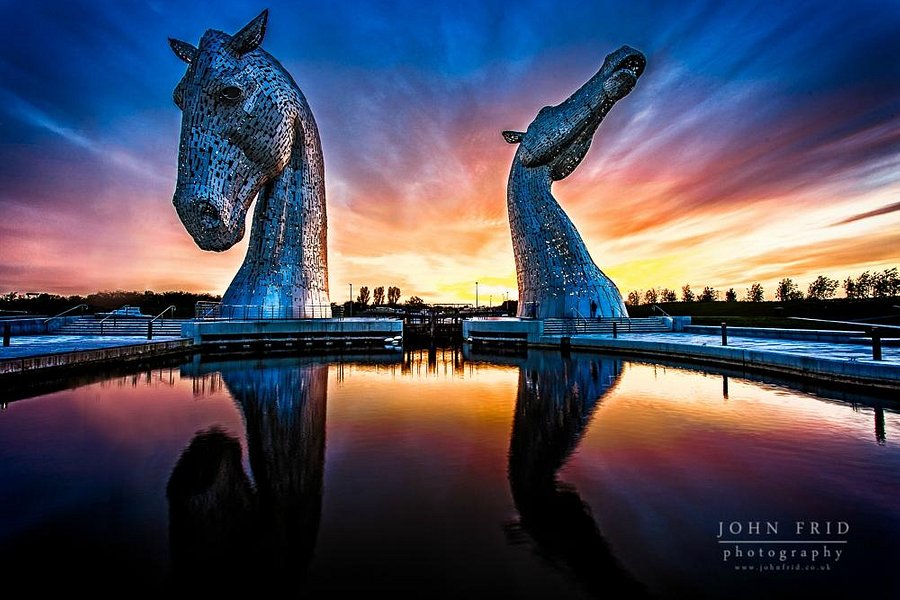 The Kelpies & The Helix image