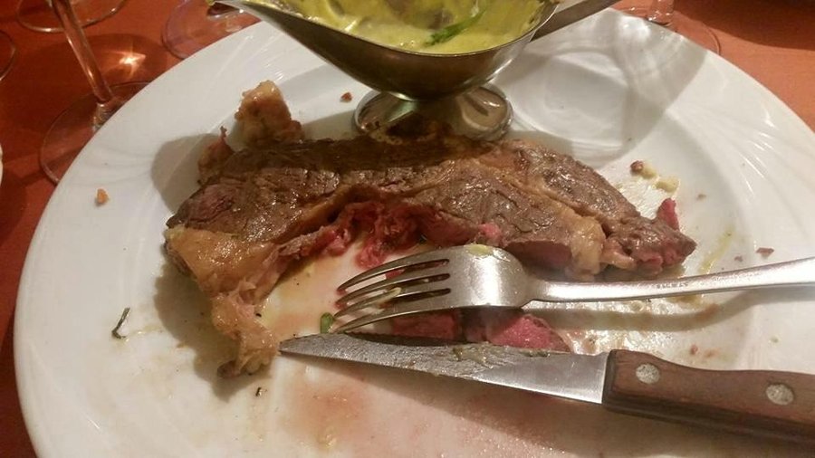 côte à l'os of entrecote... ik had althans côte à l'os besteld;