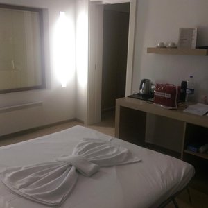 Large,confortable and beautiful suite. The small room from image is also for two adults