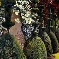 Clipped Yews, 1935 Lent by Aberdeen Art Gallery & Museums Collections