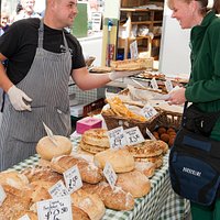 Fresh produce on Bury St Edmunds Market