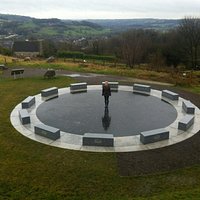 The star disc with the constellations ingraved in the floor, photos don't do it justice though!