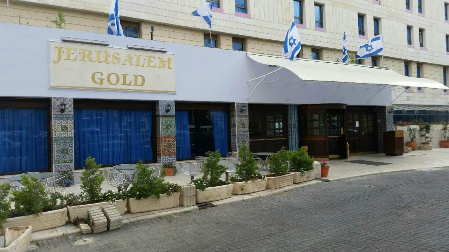 Renovated hotel entrance with Armeninan Tiles