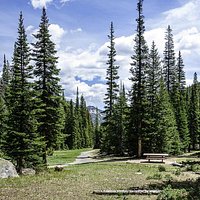 One of the picnic areas