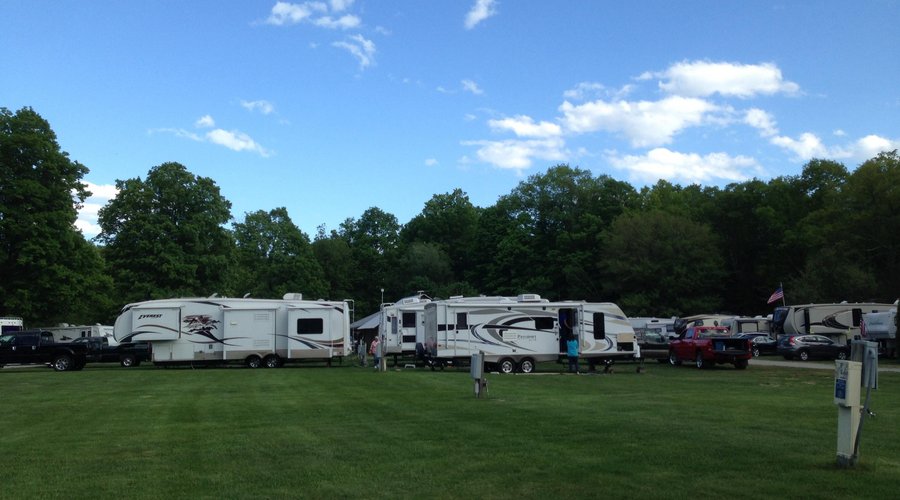 Some of the camping area