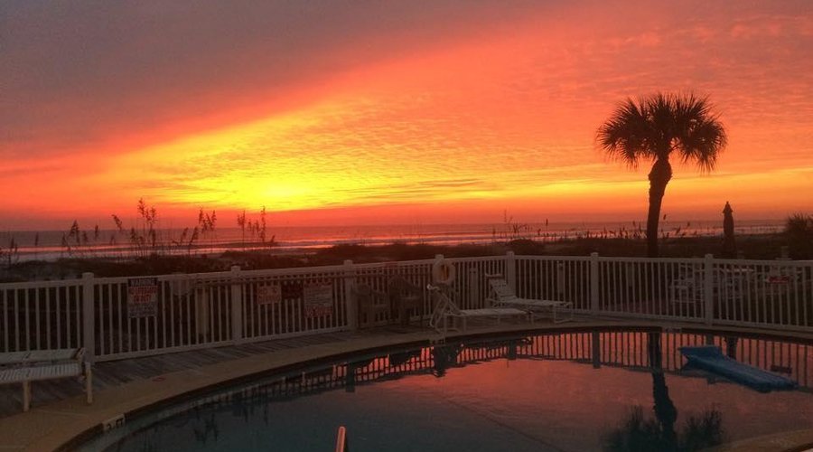 perfect sunrise photo