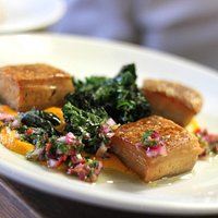 Pork Belly, Carrot & Cardamom Puree