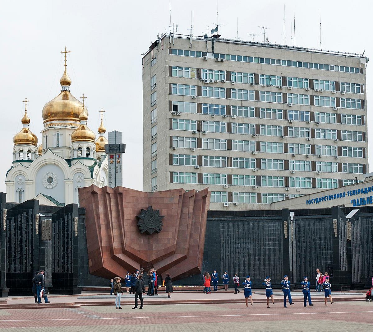 площадь славы хабаровск