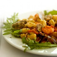 gnocchi gamberi e vongole