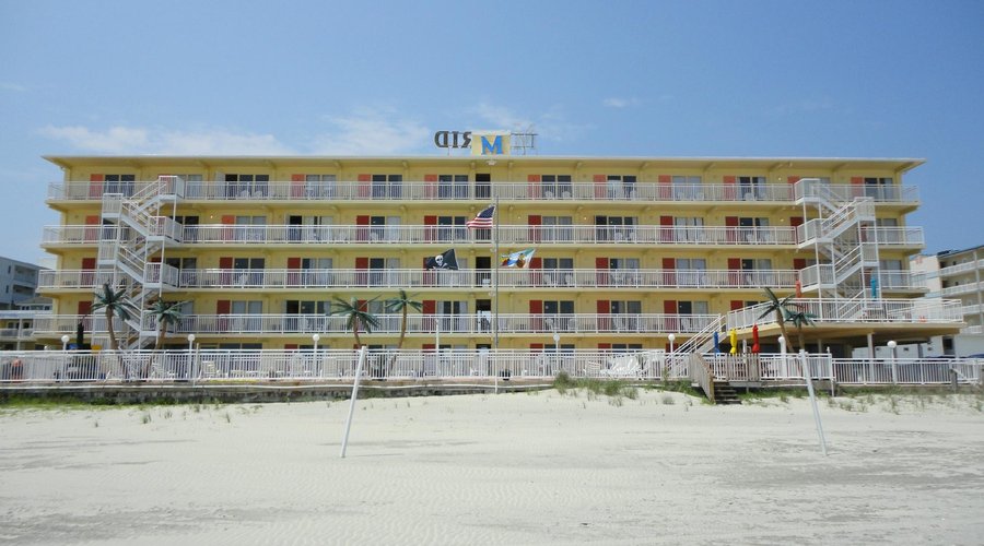 View from beach