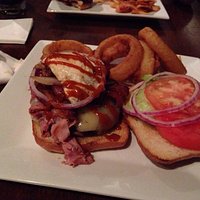 The Nick burger! With Sriracha!