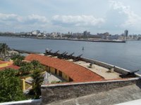 Cubaoutings - The Parque Historico Militar encompasses two of Havana's  famous fortresses: the Castillo de los Tres Reyes del Morro, also known as El  Morro, and Fortaleza de San Carlos de la