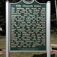 The Italian hall memorial