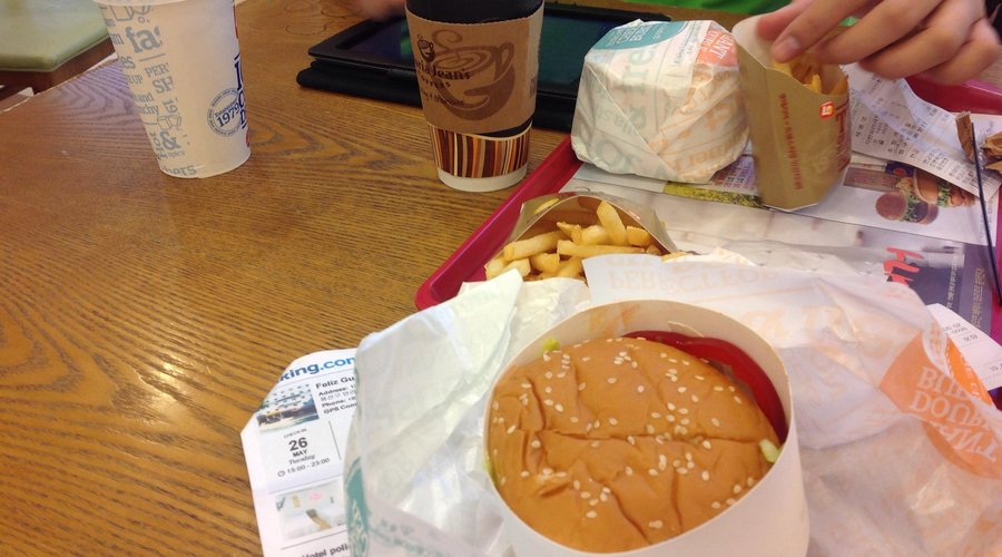 European cheeseburger