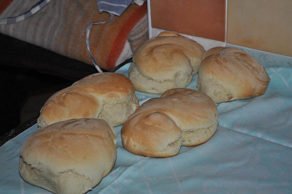 Madia (majidda) con impasto del pane - Foto di Tenuta Mauri - Agriturismo  Vota, Nocera Terinese - Tripadvisor