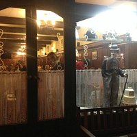 Lateral do restaurante