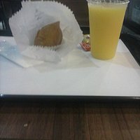 Coxinha e Suco