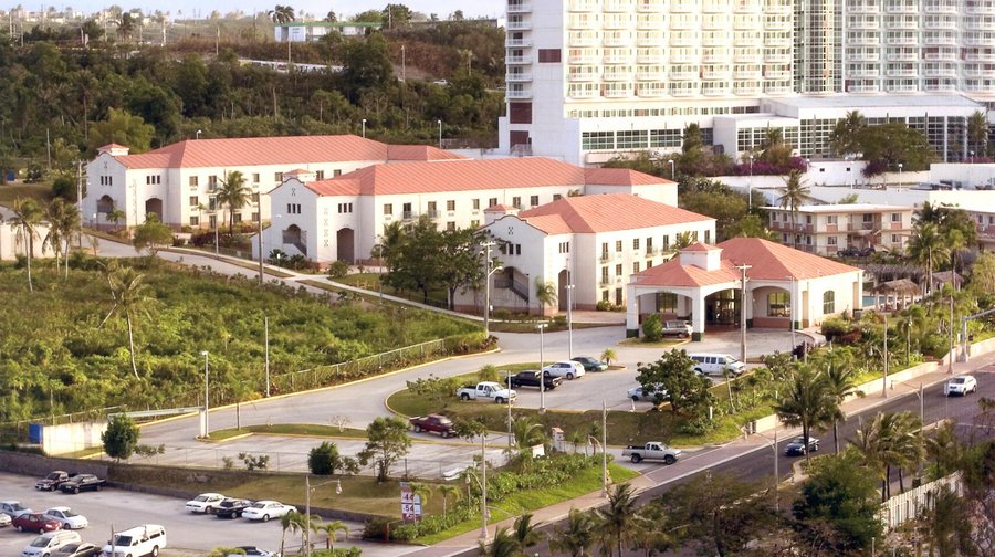 View of Garden Villa Hotel grounds