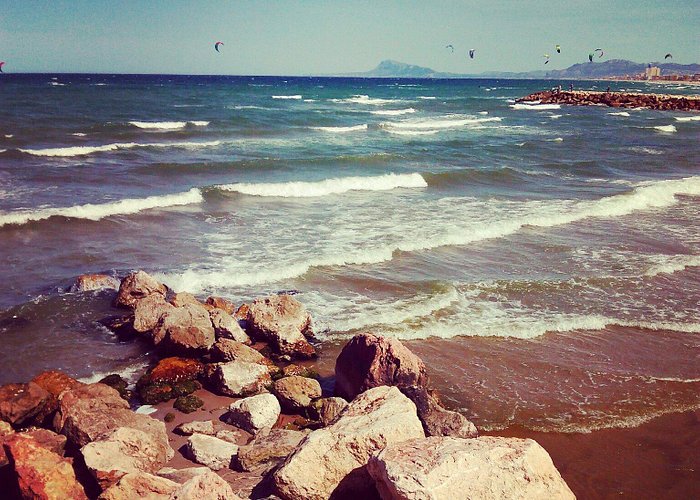 Los rinconcitos mas bonitos de la playa de Gandia, puerto, L'Alqueria del Duc, playa de Venecia.