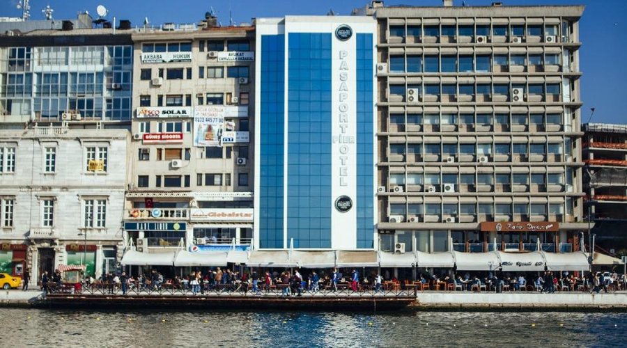 OTEL DIŞ CEPHE DENİZDEN GÖRÜNÜŞ