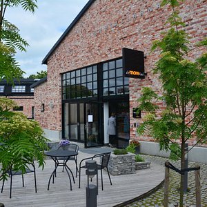 The More Hotel Lund in Lund, image may contain: Brick, Villa, Person, City